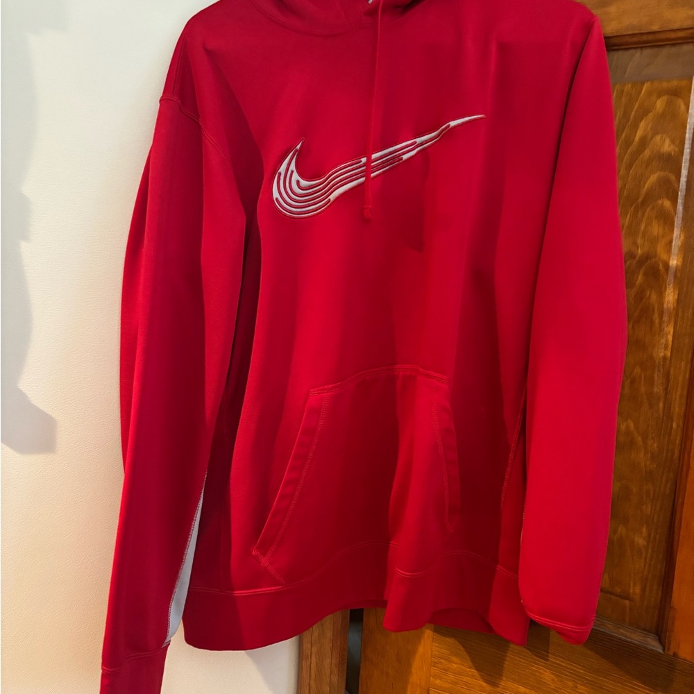 Nike Men's Red Hoodie